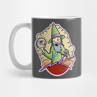 All seeing wizard Mug